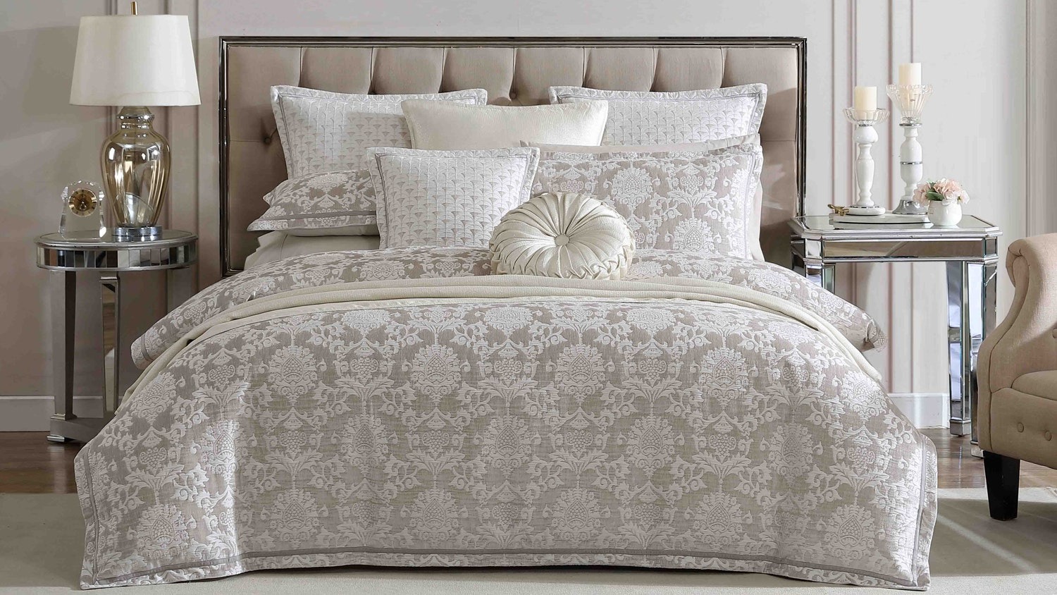 Imperial Stone Duvet Cover Set by Da Vinci