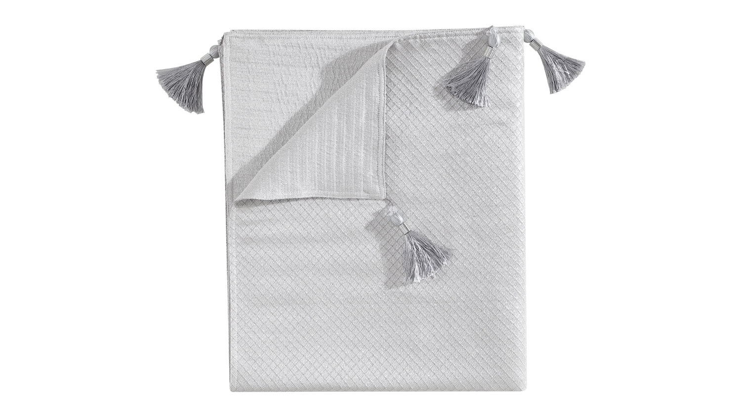 Octavia Throw by Da Vinci - Silver