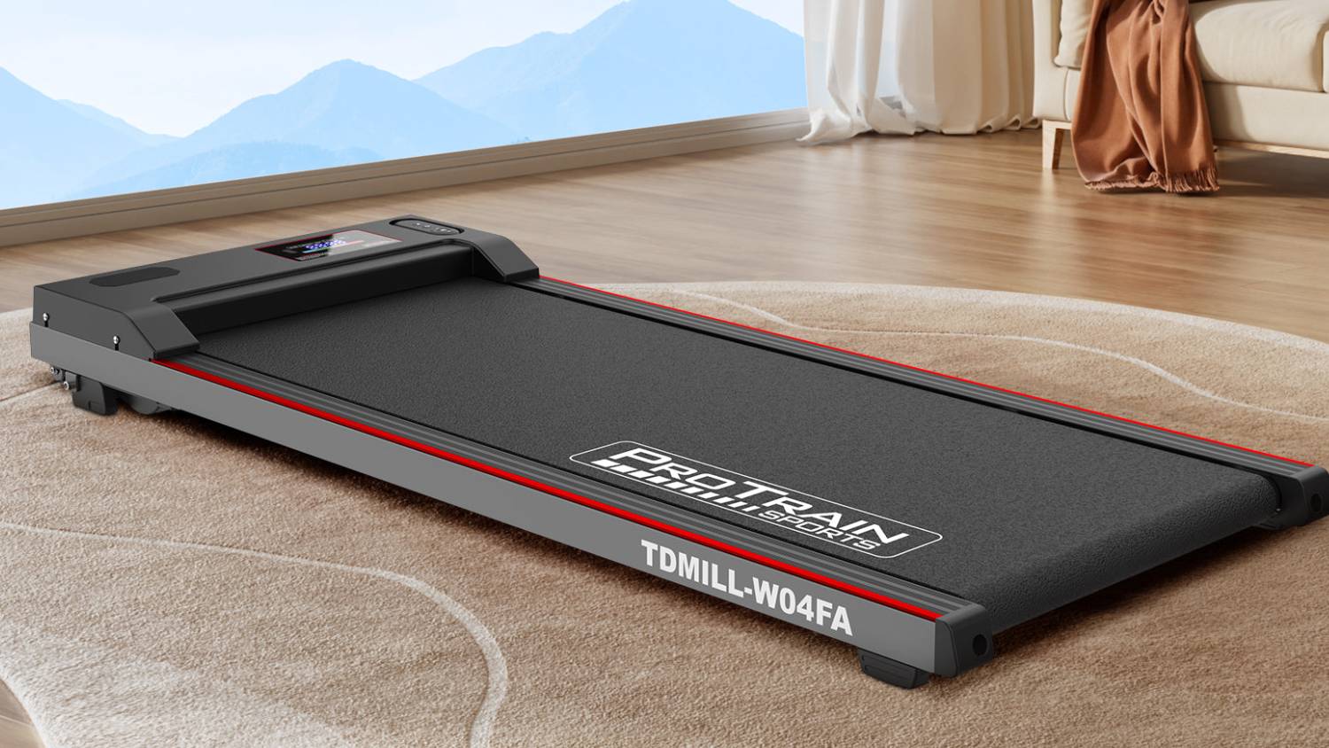 TSB Living Walking Pad Treadmill - Compact Under Desk Fitness Machine