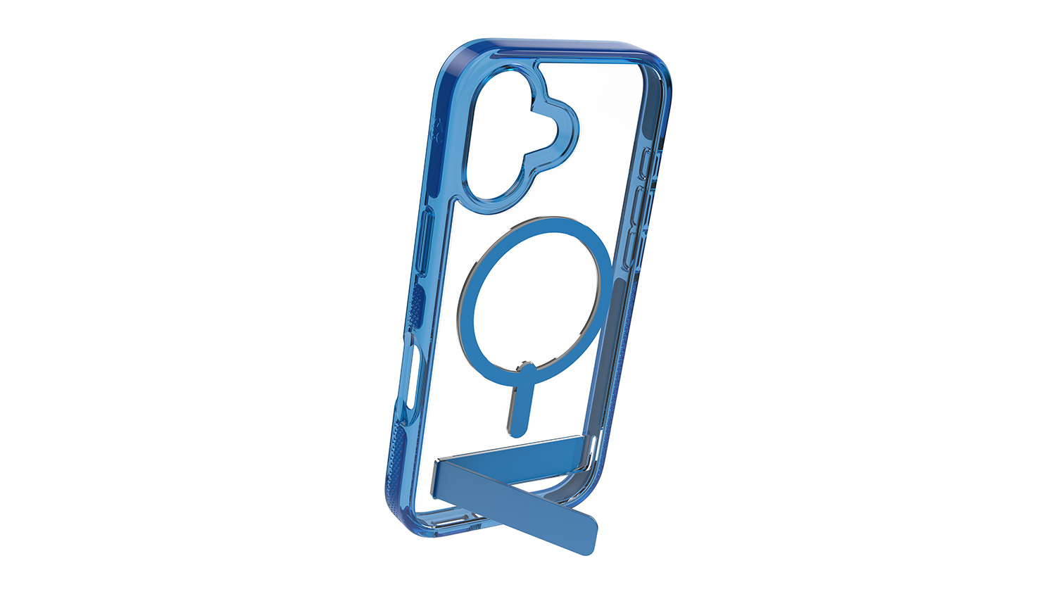 Zagg Santa Cruz Snap MagSafe Case with Kickstand for iPhone 17 - Blue (702319608)