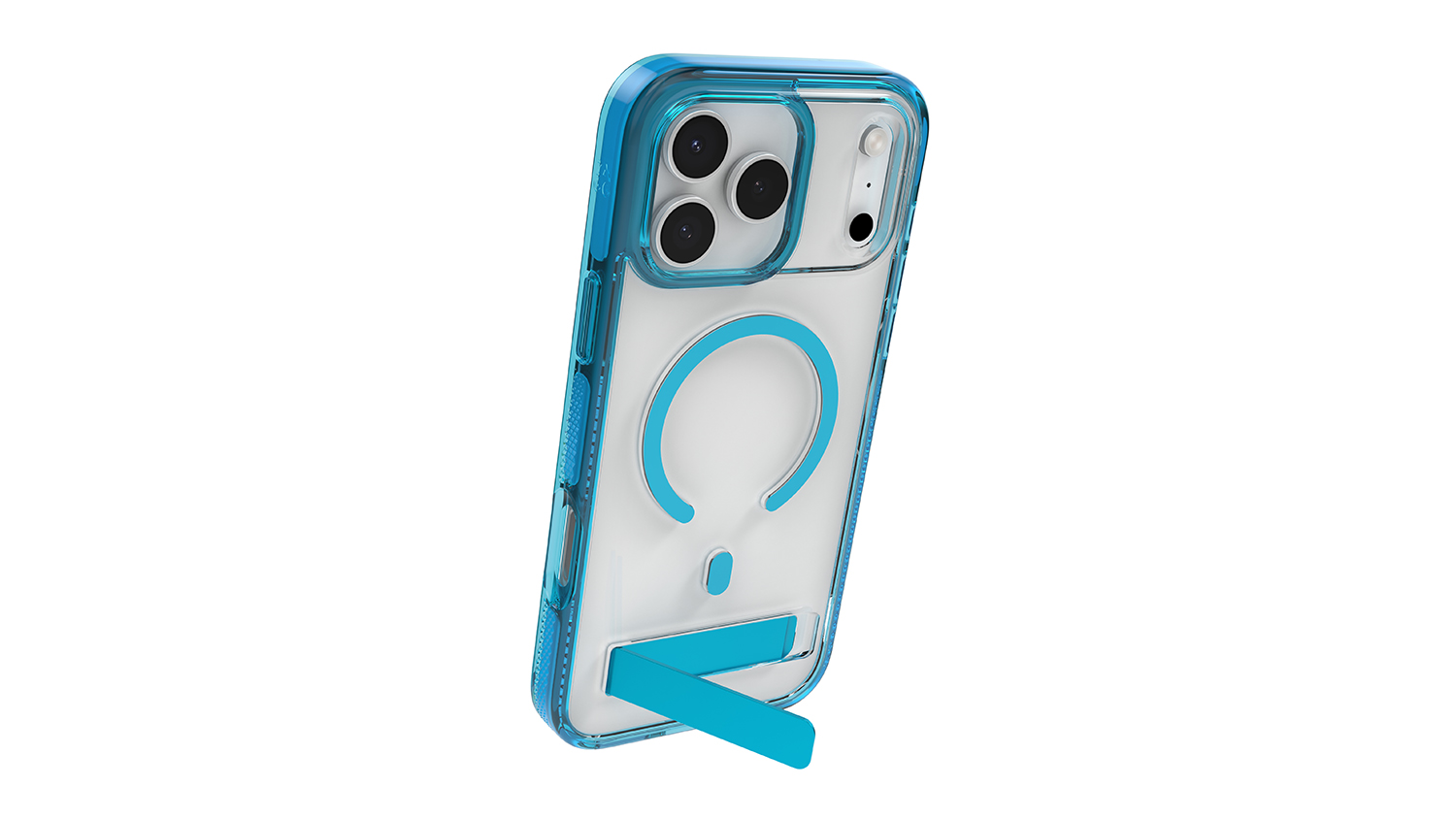 Zagg Santa Cruz Snap MagSafe Case with Kickstand for iPhone 17 Pro Max - Blue (702320876)
