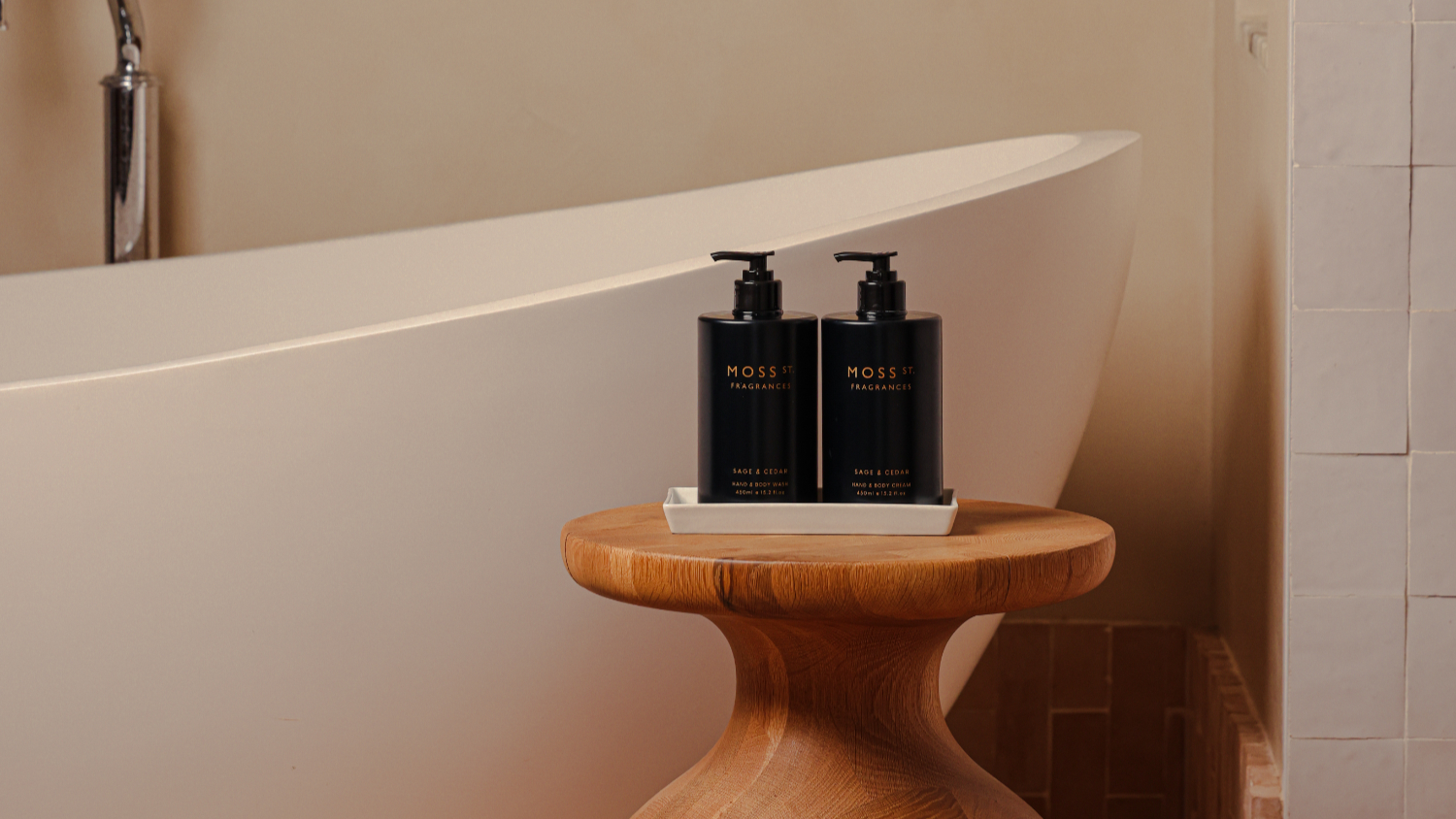 Moss St 450ml Hand Care Duo Gift Set - Sage & Cedar