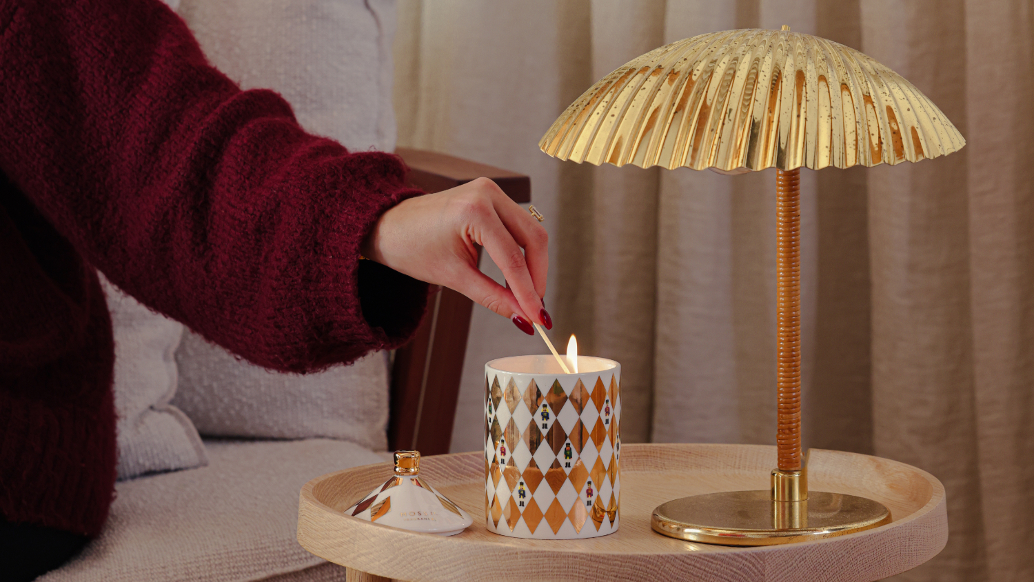 Moss St. 360g Ceramic Scented Soy Candle - Lemon Myrtle & Pine