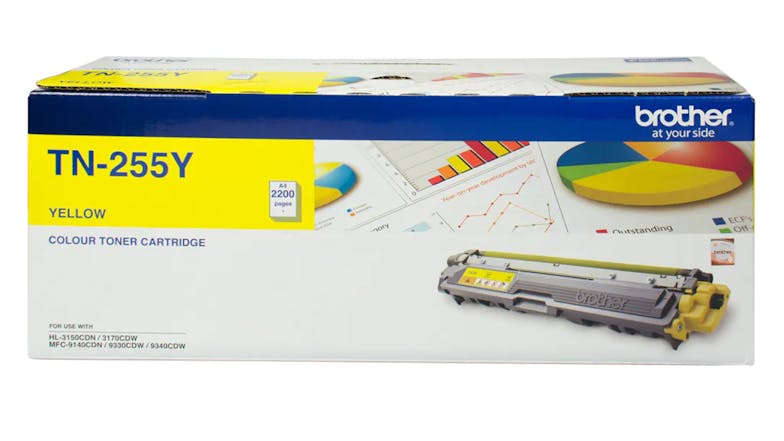 Brother TN255Y Toner Cartridge - Yellow