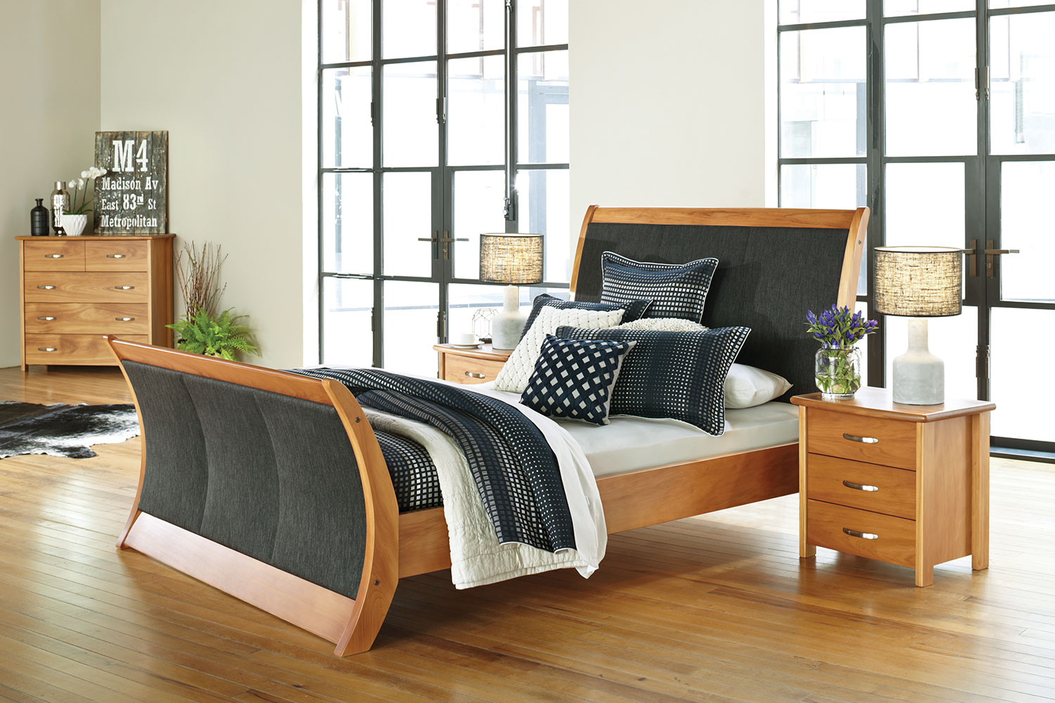 Cassidy 4 Piece Bedroom Suite by Ezirest Furniture Harvey Norman New