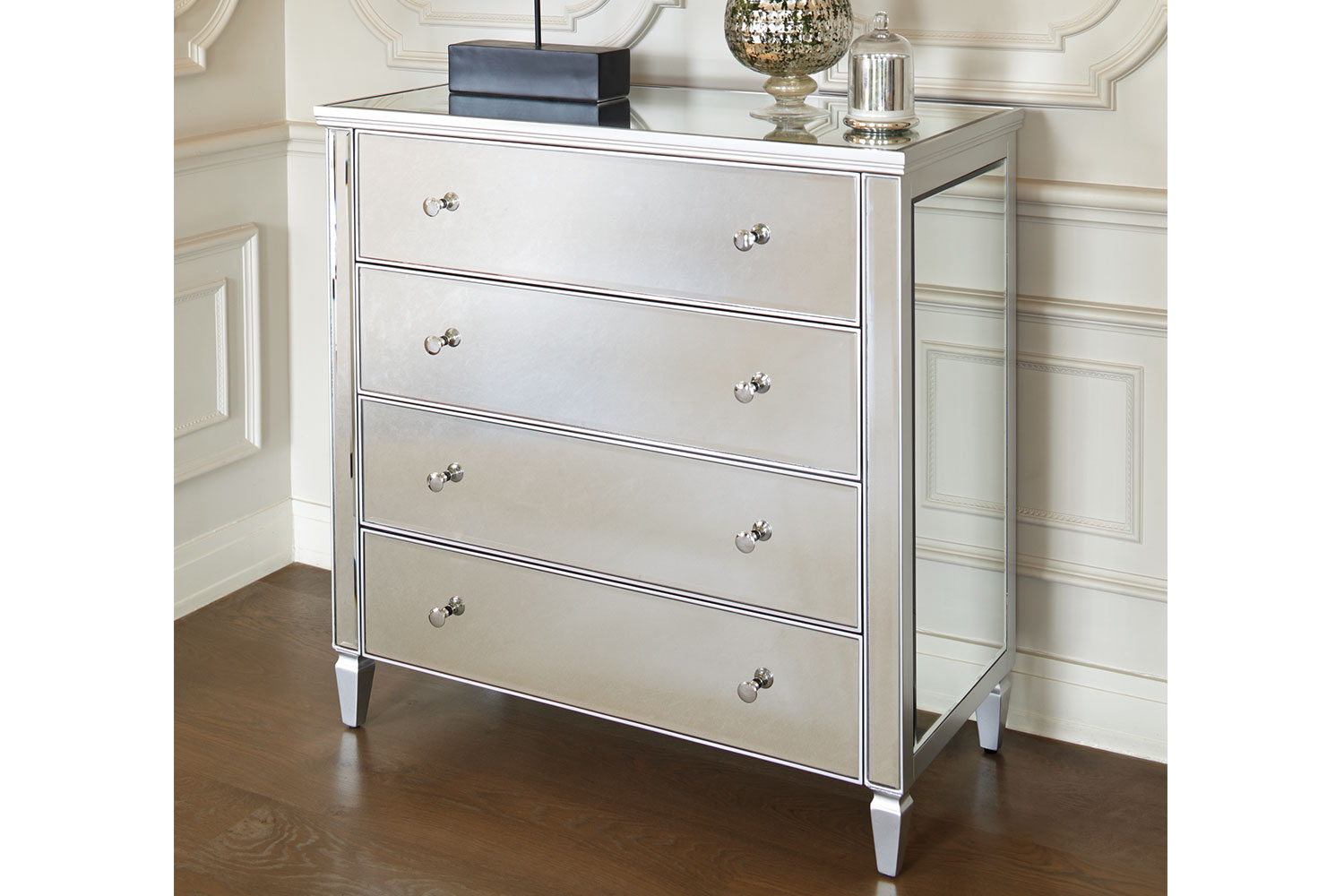 Mirano 4 Drawer Dresser by Nero Furniture Harvey Norman New Zealand