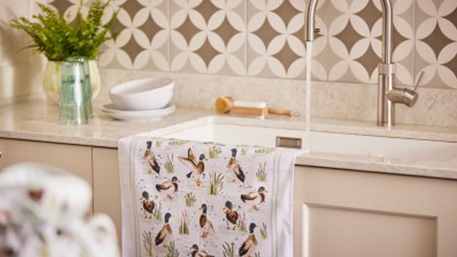 Ulster Weavers Farmhouse Ducks Cotton Tea Towels - 2 Pack