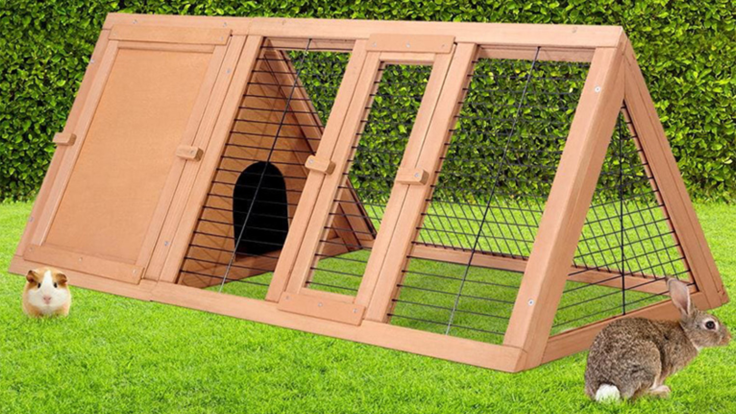 I.Pet Wooden Pet Hutch