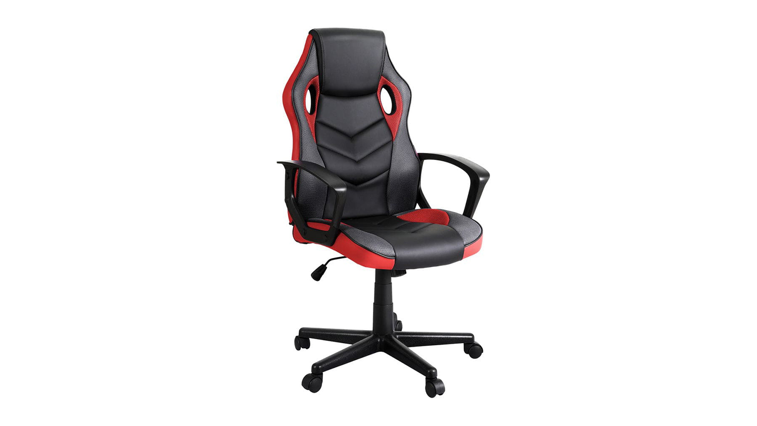Artiss Adjustable Office Gaming Chair - Black/Red