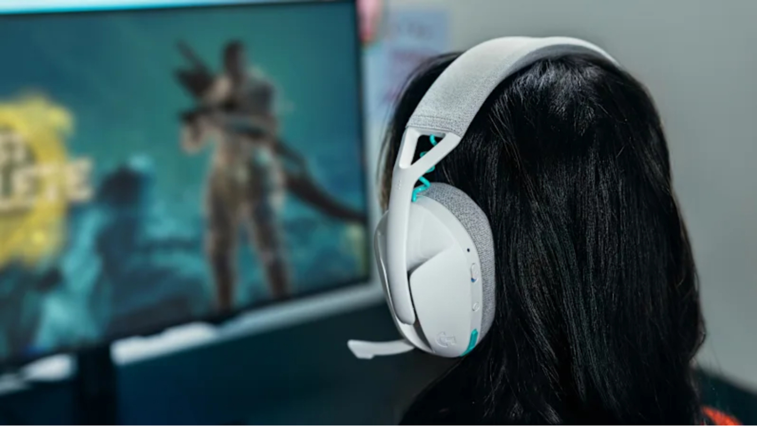 Logitech G321 LIGHTSPEED Gaming Wireless Over-Ear Headset - White (981-001570)