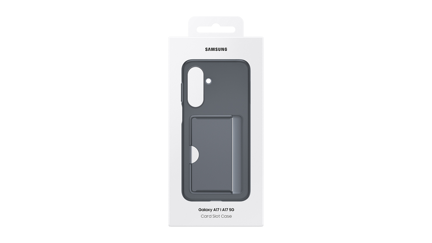 Samsung Card Slot Case for Samsung Galaxy A17 - Black (EF-OA176TBEGWW)