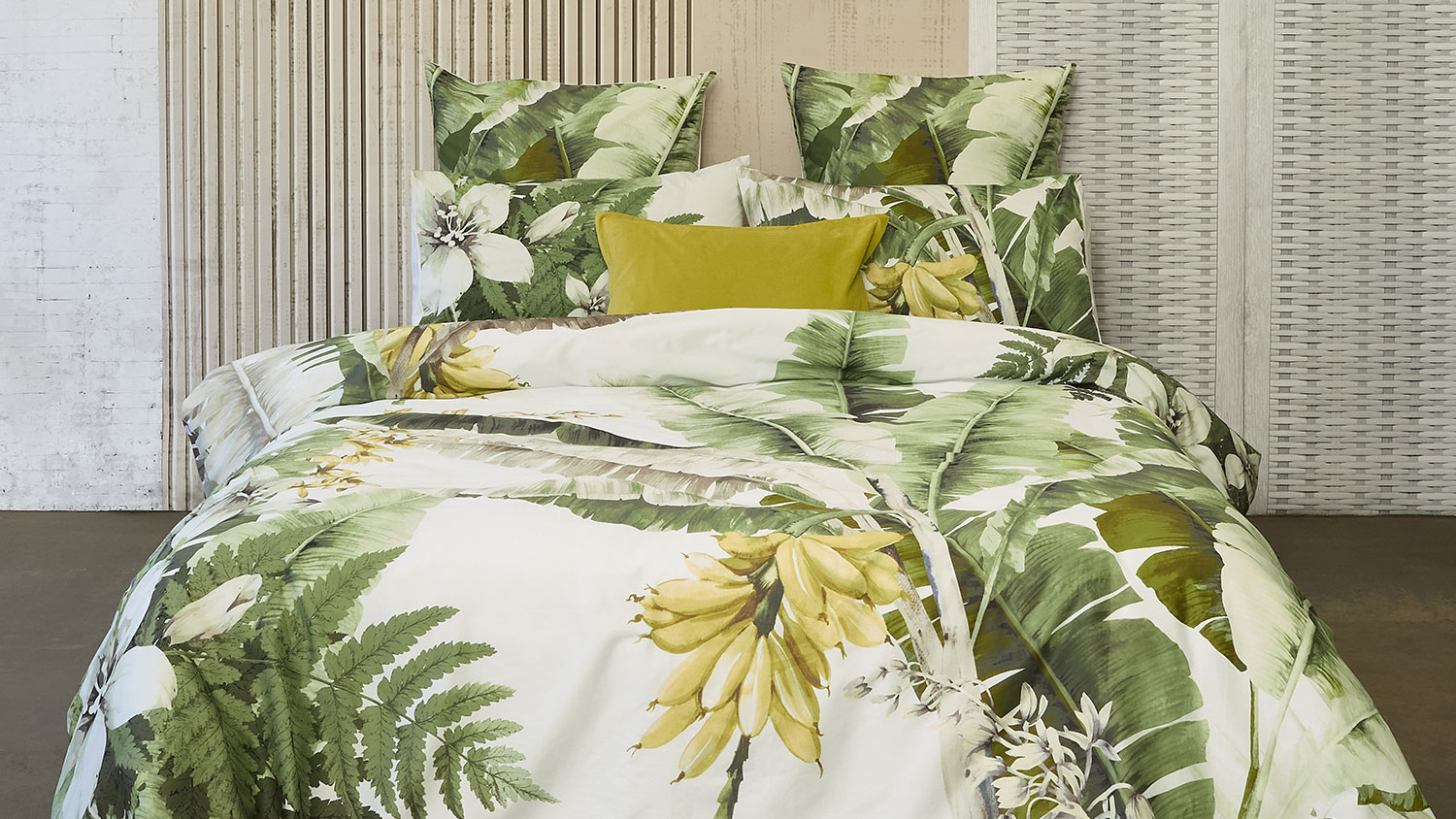 Banana Tree European Pillowcase by Luxotic