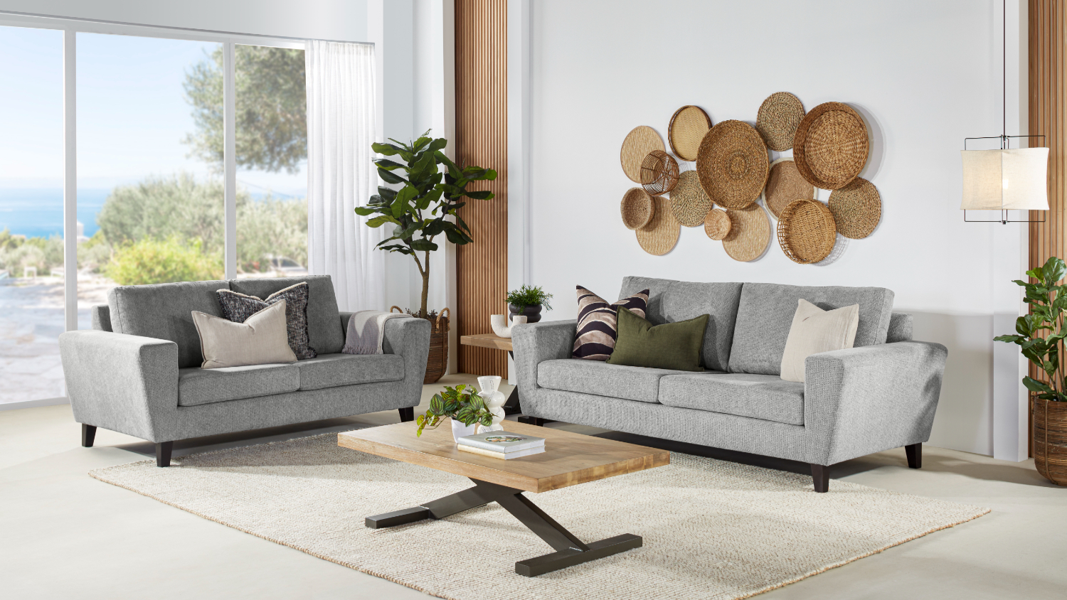 Stratus 2.5 Seater Fabric Sofa