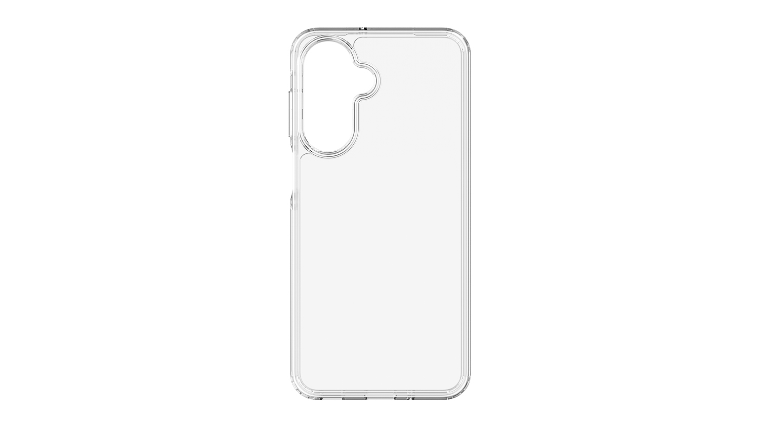 A clear phone case for the Samsung Galaxy A17