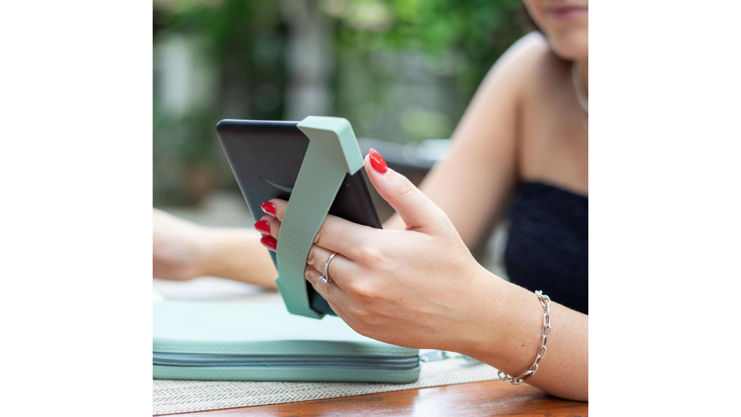 Strapsicle E-Book Holding Accessory Strap Small - Sage