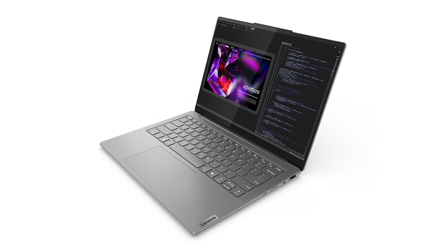 Lenovo Yoga Slim 7i (9th Gen) 14" Laptop - Intel Core Ultra 5 16GB-RAM 512GB-SSD - Luna Grey (83CV00DSAU)