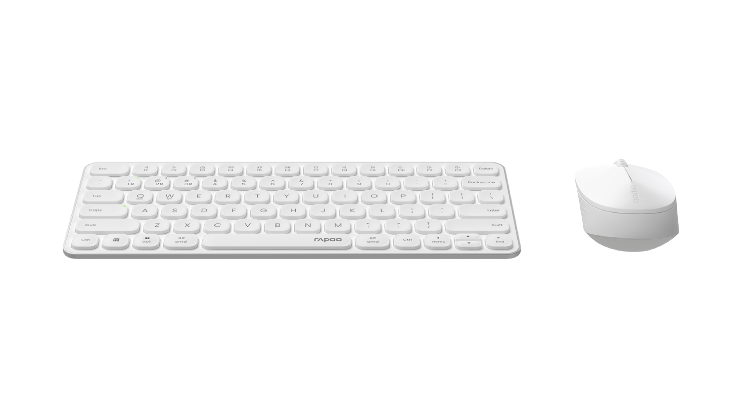 Rapoo 9010M Wireless Keyboard and Mouse Set - White