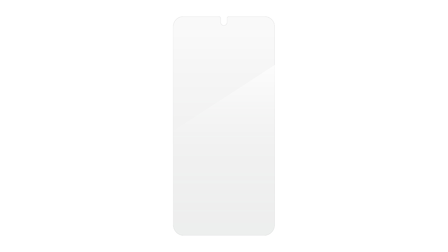 Front view of the Zagg Glass Elite Screen Protector for Samsung Galaxy S25 FE