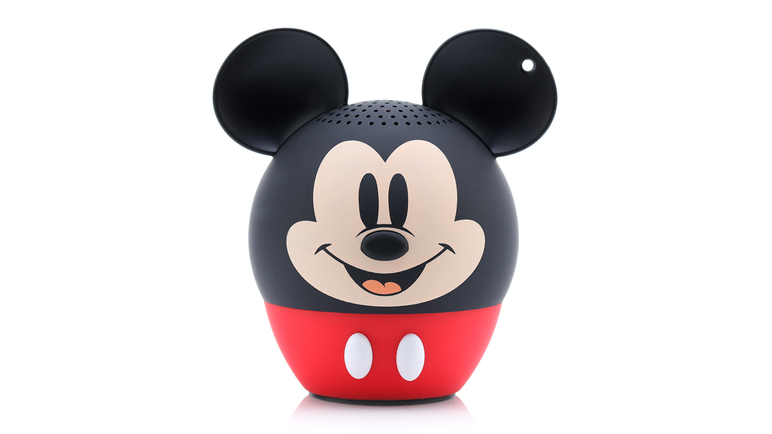 A front view of the mickey mouse bitty boomers speaker