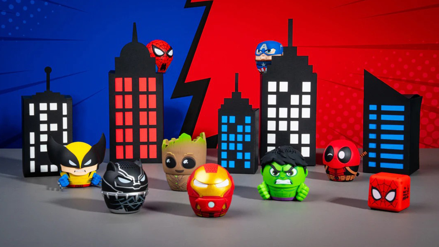 Bitty Boomers Portable Bluetooth Speaker - Marvel: Wolverine