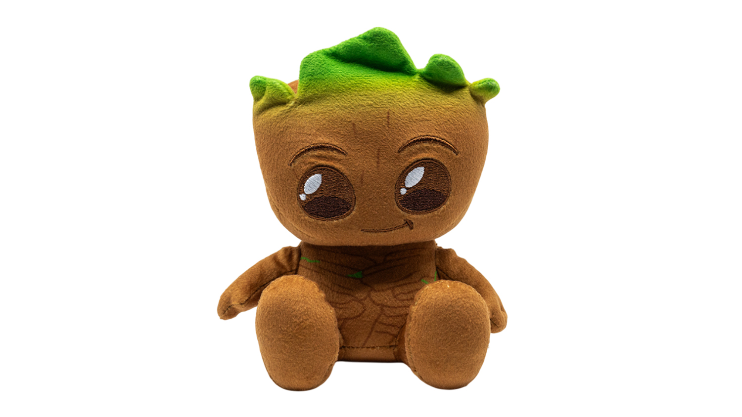 Front view of the Bitty Plush Speaker with Groot design