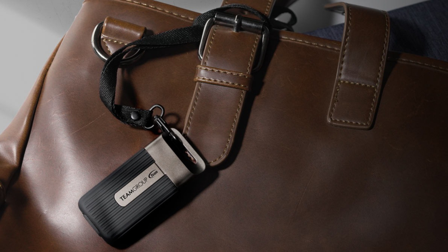 Team Group PD20 USB-C 3.2 Port External SSD - 1B (Black, TPSEG5001T0C102)