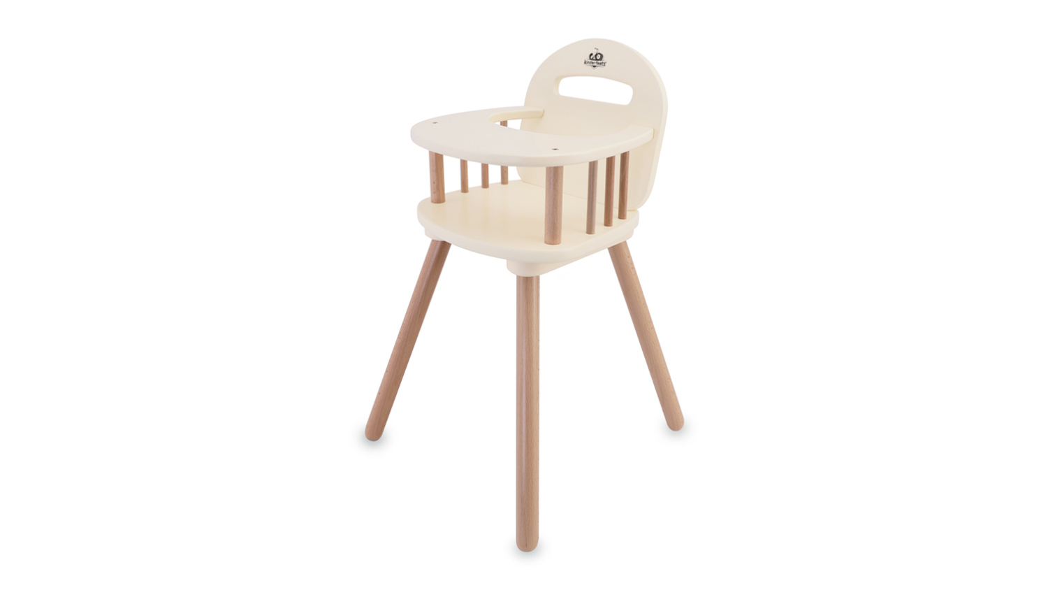 Kinderfeets Wooden Doll High Chair