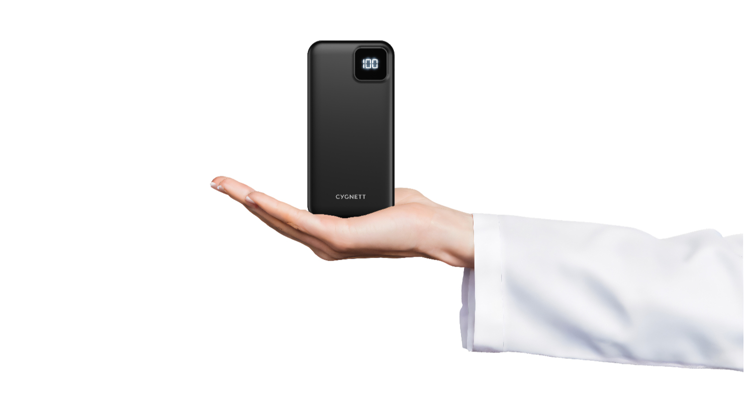 Cygnett Go Gen3 20,000mAh Power Bank with 2 x USB-C & 1 x USB-A Port - Black (CY5324PBCHE)