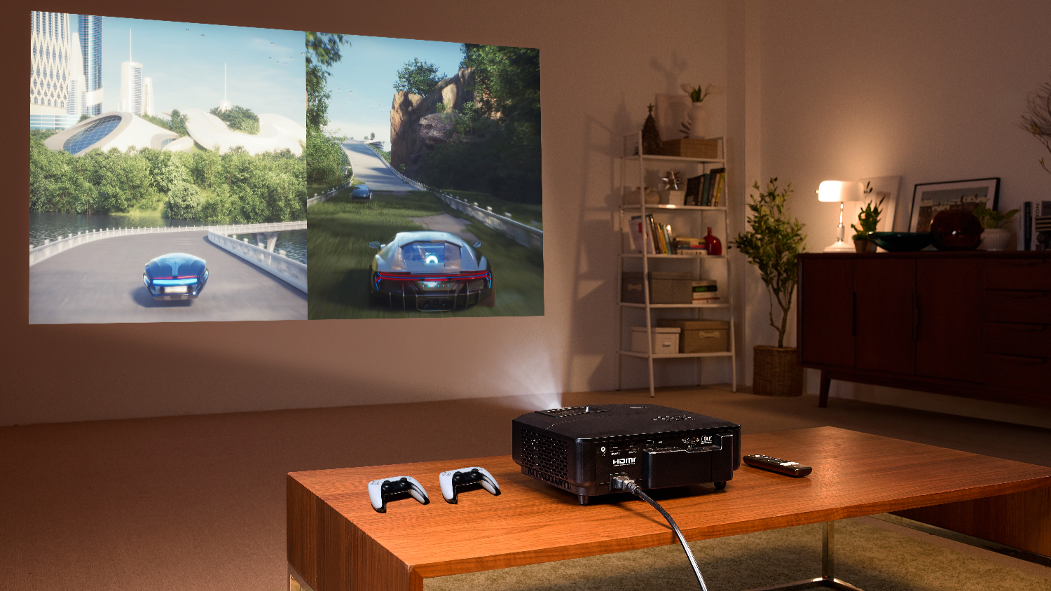 Philips GamePix 800 Smart FHD Gaming Projector - Black (GMX800/INT)