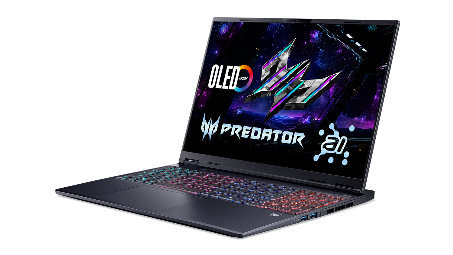 Acer Predator Helios Neo 16S AI 16" Gaming Laptop - Intel Core Ultra 9 32GB-RAM 1TB-SSD NVIDIA GeForce RTX 5060 8GB Graphics - Abyssal Black (PHN16S-71-97C4)