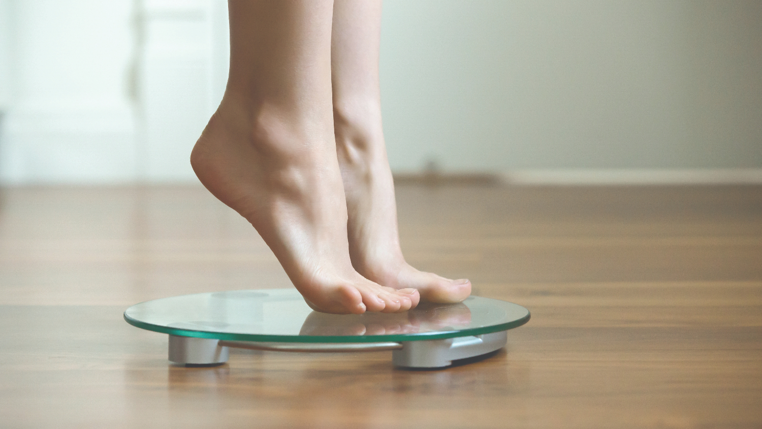 Laser V-Fitness Bathroom Digital Scales - Glass Silver (VF-SCALEGLS19)