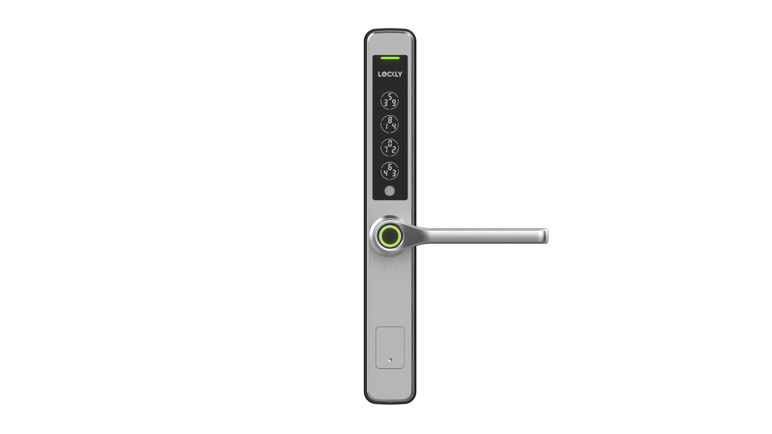 A front view of a Lockly Guard "Athena"