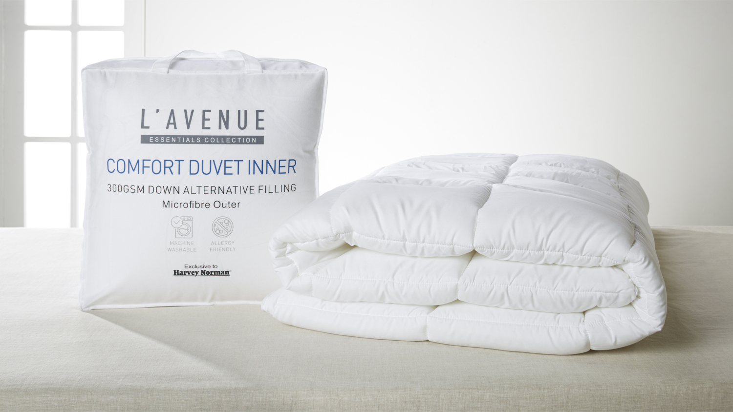 Comfort 300gsm Duvet Inner by L'Avenue Essentials
