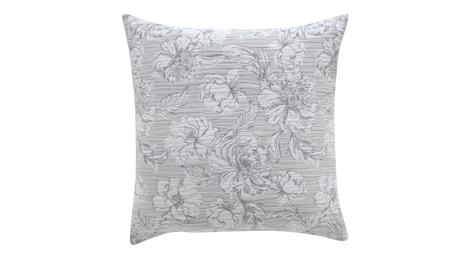 Paloma Silver European Pillowcase by L'Avenue