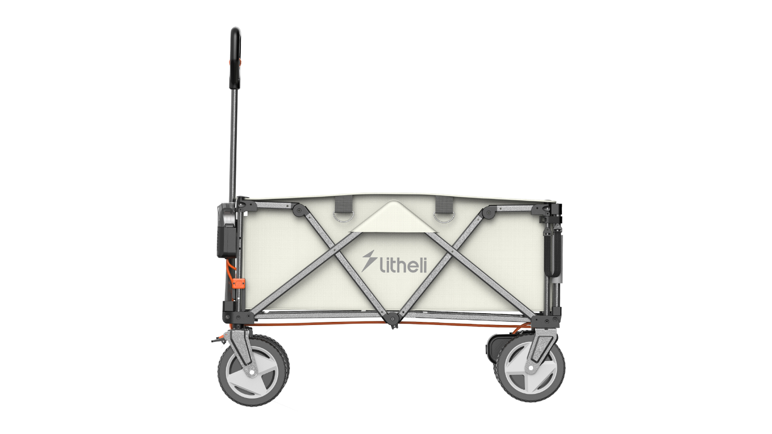 A side view of a Litheli eWagon