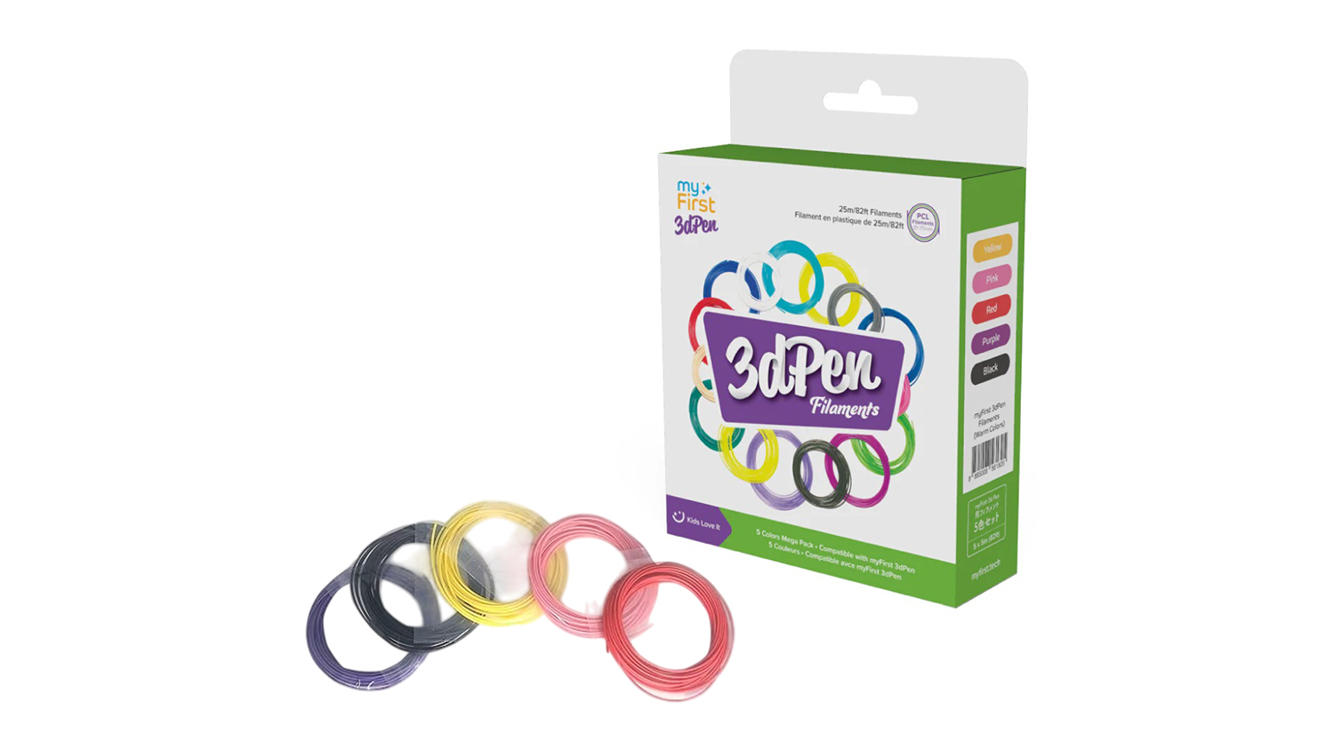 MyFirst 3D Pen Filament - Warm Colour