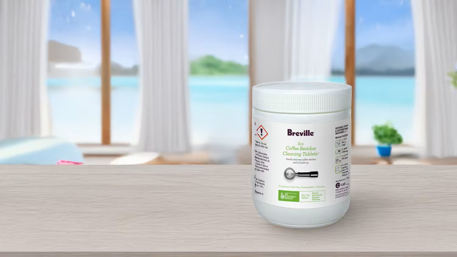 Breville Eco Coffee Residue Cleaning Tablets - 40 Pack (BES013)