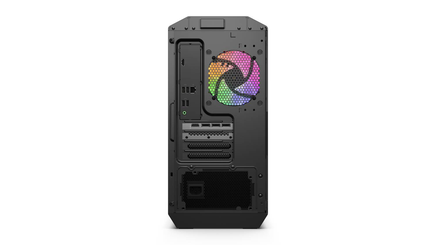 Lenovo LOQ Gaming Desktop - AMD Ryzen7 32GB-RAM 1TB-SSD NVIDIA GeForce RTX 5060 8GB Graphics - Grey (91DF001CAM)