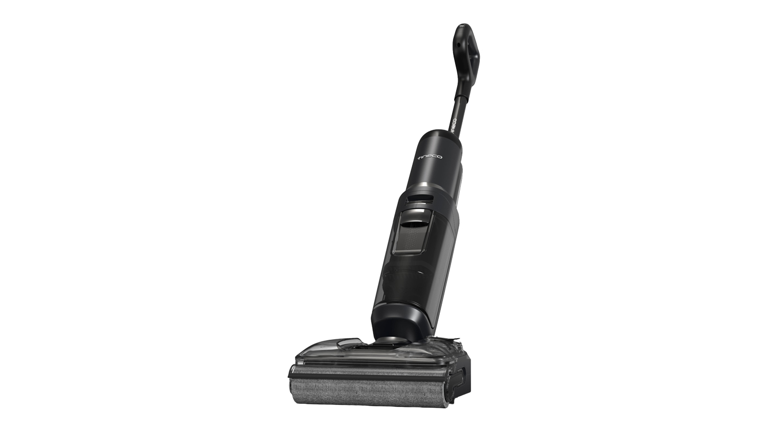 A Tineco FLOOR ONE S7 Stretch Wet & Dry Handstick Vacuum Cleaner in a sleek black finish