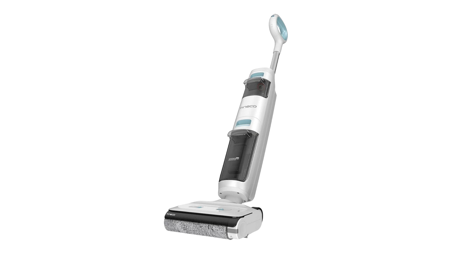 A Tineco GO H2O Sense Wet & Dry Handstick Vacuum Cleaner in a vibrant white finish