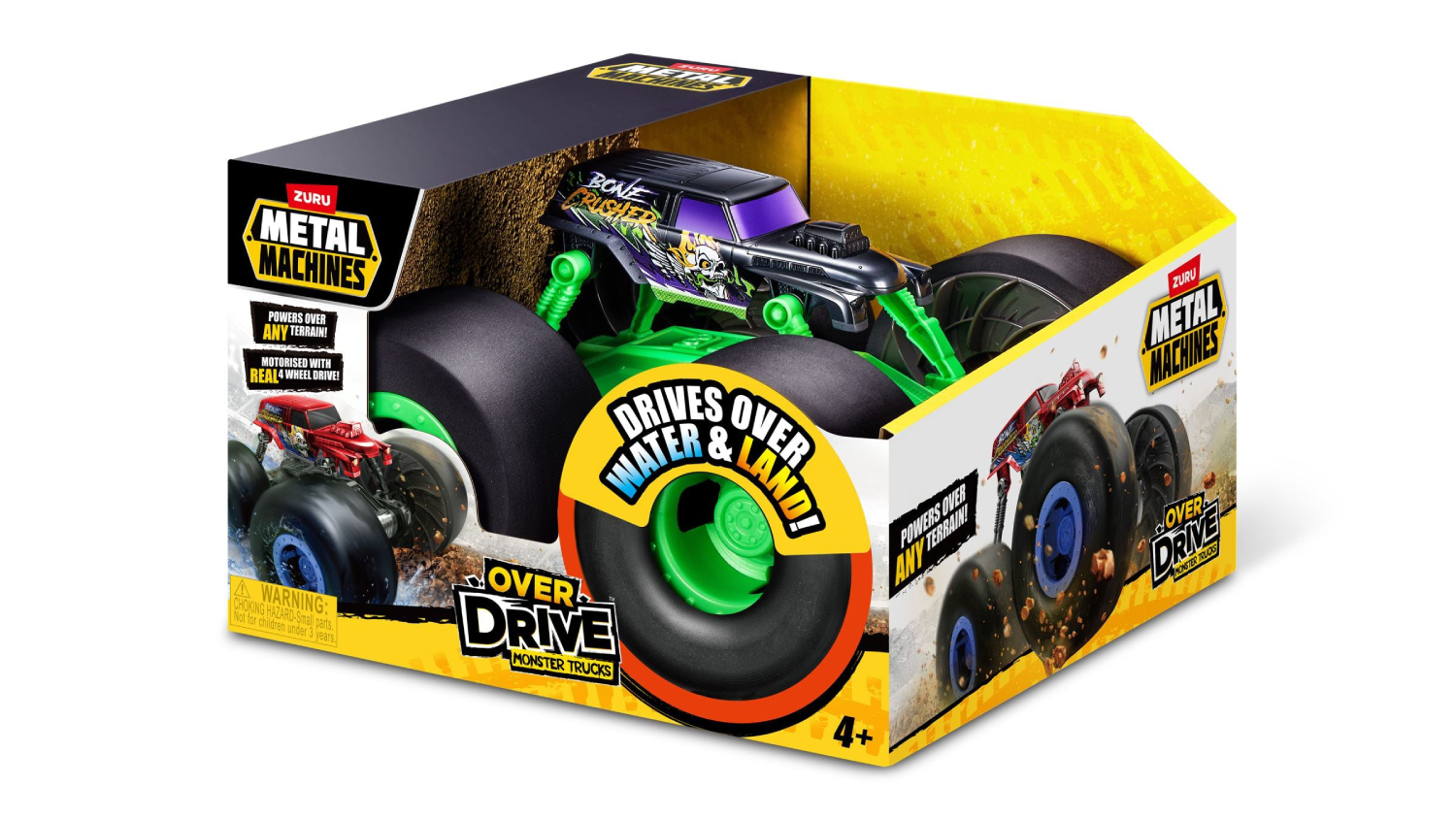 Zuru Metal Machines OverDrive Monster Truck Toy