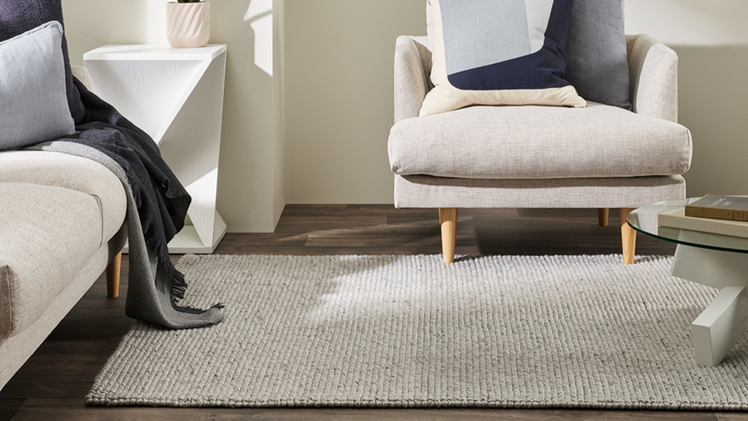 Cyrus Rug 160 x 230cm - Silver