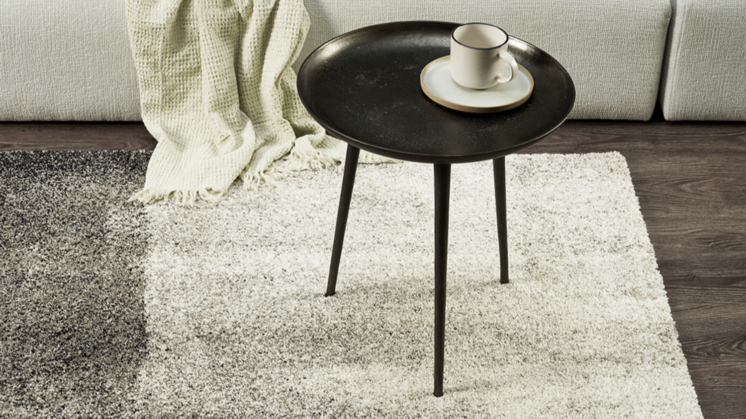 Cooper Rug 200 x 290cm - Charcoal