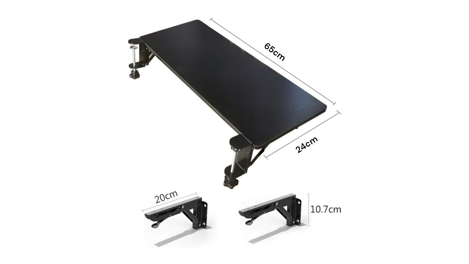 Kmall Folding Desk Extender Tray 65 x 24cm