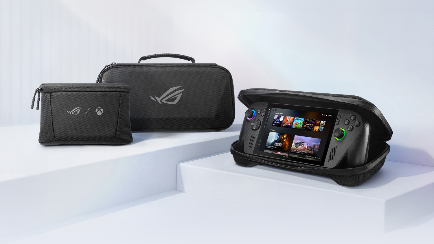 Asus 2-in-1 Premium Case for ROG Xbox Ally Handheld Gaming System - Black