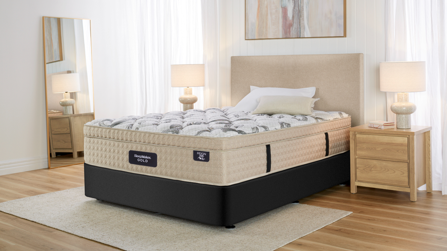 Reign III Medium Californian King Mattress by SleepMaker