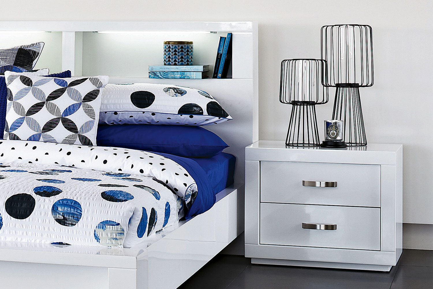 Summit Bedside Table by Stoke Furniture Harvey Norman New Zealand