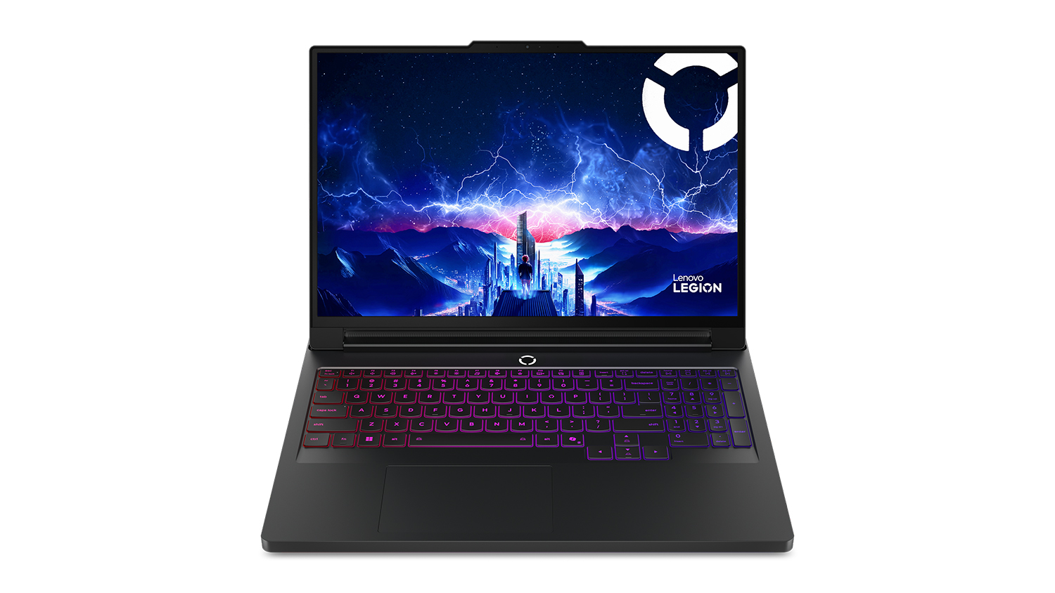 A Lenovo Legion Pro 7i Gaming Laptop in a stylish eclipse black finish