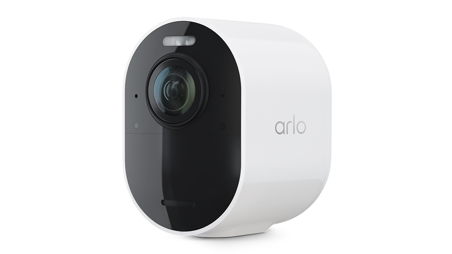 A minimalist Arlo Ultra (3rd Gen) Security Camera with sleek, white finish