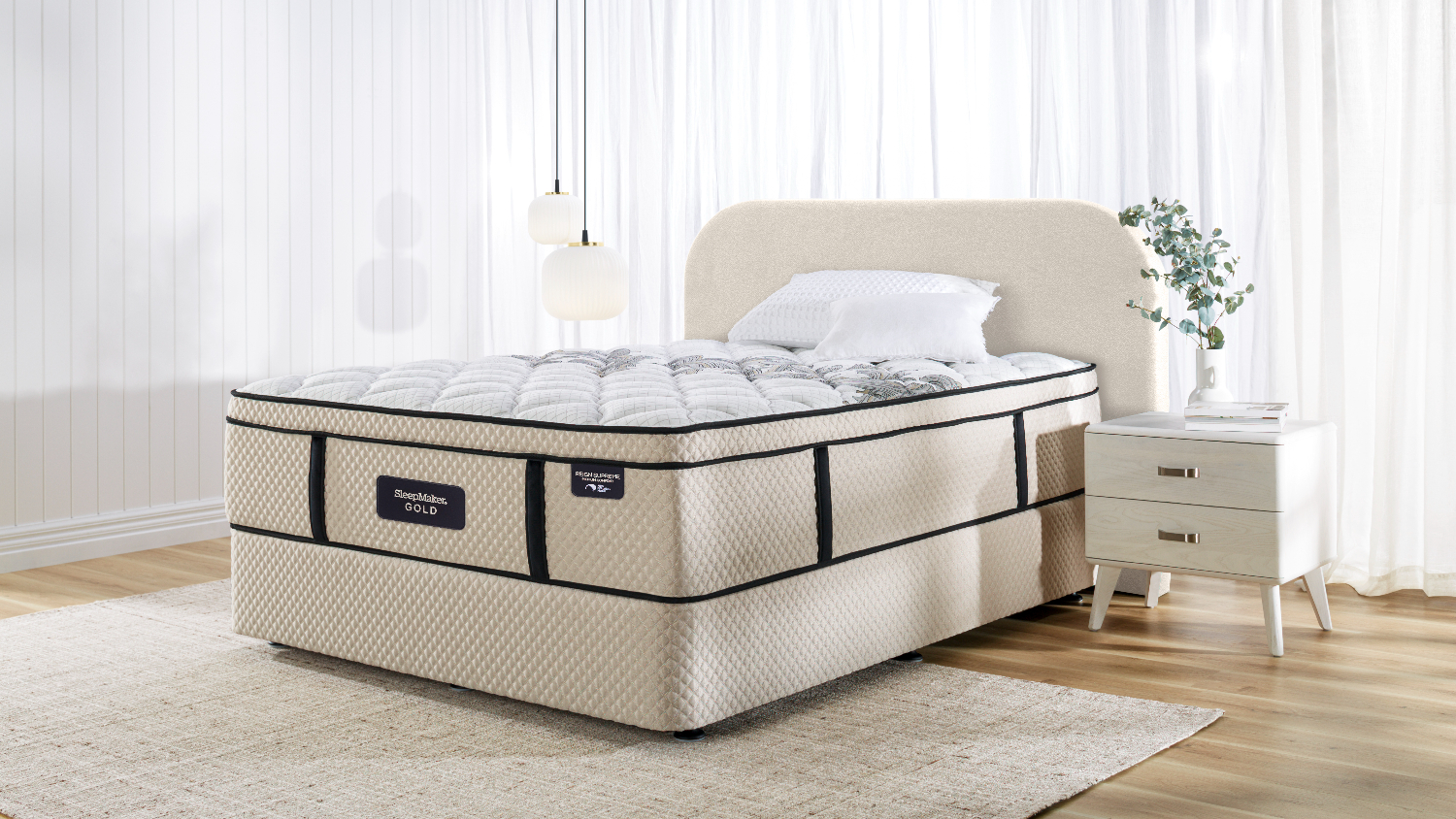 Reign Supreme II Medium Super King Mattress by SleepMaker